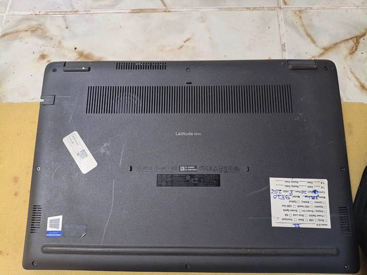 لابتوب للبيع
Dell Latitude 3510

اللون رصاصي 
المعالج: Intel Core i7-10510U – الجيل العاشر
الرام: 16GB
التخزين: 512GB SSD
كرت الشاشة: Intel UHD Graphics
الشاشة: 15.6 إنچ
جهاز عملي ومناسب للدراسة والعمل التصفح والبرامج اليومية 
السعر 550
البصرة الأصمعي الجديد 
***********

نص مكتوب في الصور:
- Settings
- Find a setting
- Shareef AlBasri
- 2ecnescvinn@gmail.com
- Home
- System
- Bluetooth & devices
- Network & internet
- Personalization
- Apps
- Accounts
- Time & language
- Gaming
- Accessibility
- Privacy & security
- Windows Update
- System > About
- Processor
- Intel(R) Core(TM)
- i7-10510U CPU @
- 1.80GHz
- 2.30 GHz
- Installed RAM
- 16.0 GB
- Speed: 2133 MT/s
- Graphics card
- 128 MB
- Intel(R) UHD Graphics
- Storage
- 477 GB
- 66 GB of 477 GB used
- DESKTOP-OQHBFJL
- Latitude 3510
- Rename this PC
- Device info
- Copy
- Device name DESKTOP-OQHBFJL
- Processor Intel(R) Core(TM) i7-10510U CPU @ 1.80GHz (2.30 GHz)
- Installed RAM 16.0 GB (15.8 GB usable)
- Graphics card Intel(R) UHD Graphics (128 MB)
- Storage 66 GB of 477 GB used
- Device ID 6F5D7F46-0F4B-46CB-8225-C1F0026F5B70
- Product ID 00330-53176-64518-AAOEM
- System type 64-bit operating system, x64-based processor
- Pen and touch No pen or touch input is available for this display
- Related links Domain or workgroup System protection Advanced system settings
- Windows info
- أيام حارة قادمة
- 31°C
- Search
- ENG
- IN
- 11:04 PM
- 9/18/2026