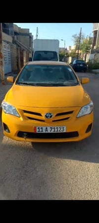 كورلا موديل 2010 محدثه 13 رقم بغداد انكليزي وارد امريكي ليبل واحد حادث...