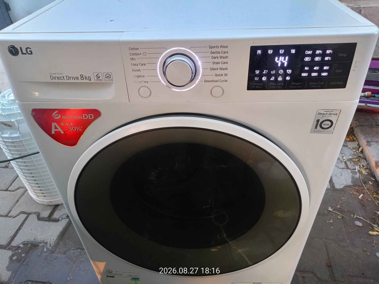 جلشۆری LGی کۆری شەریکەی خۆشناو ٨ کیلۆیە و پاک و بێ عەیبە و وەک نوێ وایە  و بێ کێشەیە نرخی تەنها 220هەزارە  لە سلێمانیم *********** viber&WhatsApp السليمانية, العراق
