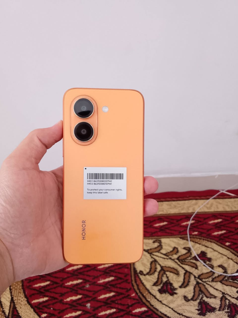 السلام عليكم
هونر X7e
بطاريه عملاقة 7800
جهاز كفاله عامه
ذاكره 256عشوائيه12
السعر 230بي مجال قليل 
اي استفسار خاص او الاتصال ***********
