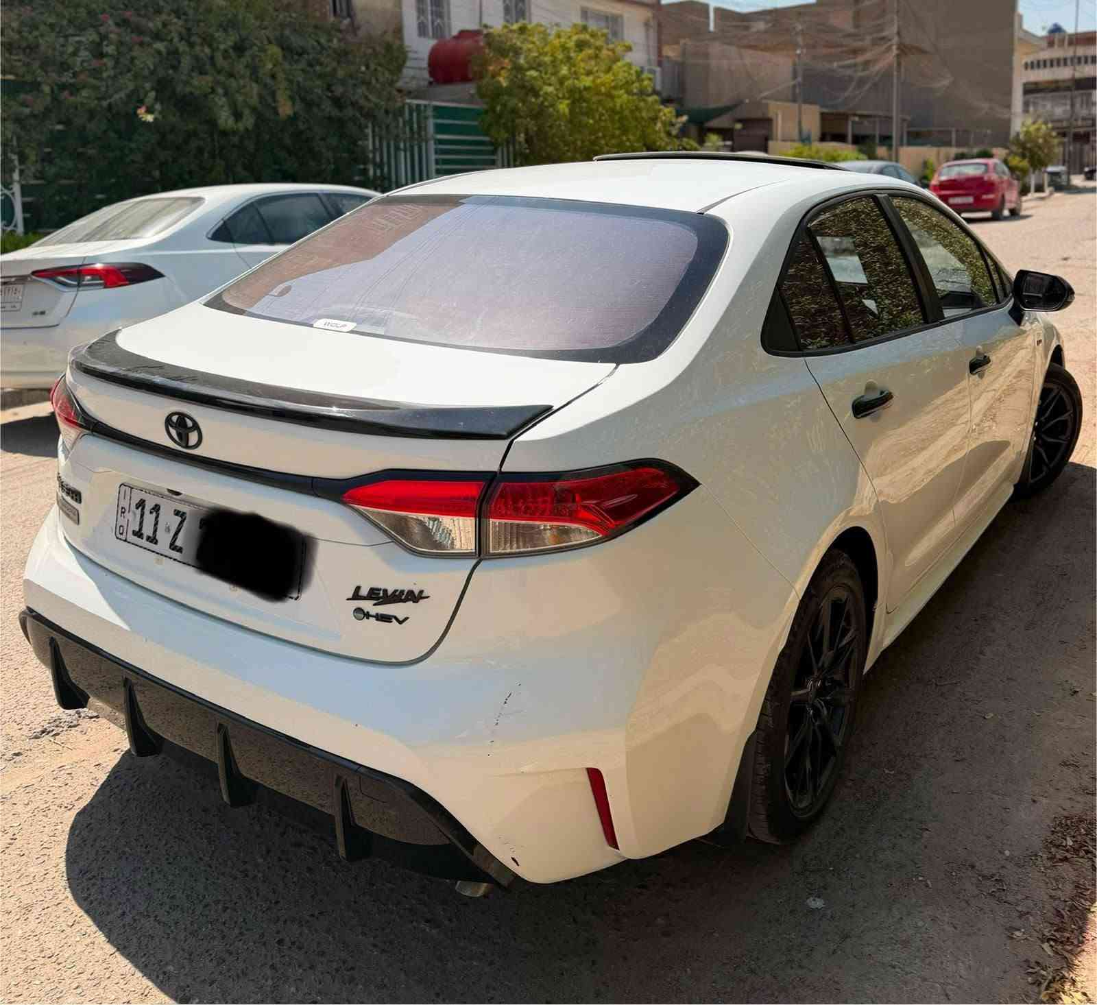 للبيع كورلا هايبرد 2025 شكل الامريكي ال S ماشية 14 الف رقم بغداد باسمي تحويل ثاني يوم السيارة فول مواصفات بصمة وسلايت وتحكمات السيارة بلاك ادشن ويل اسود ومري اسود كشن كهرباء داخل احمر وباقي المواصفات المعروفة بل فول .
ملاحضة : السيارة بيه صبغ بنيد وبيه بارد.
السعر 144$
مكاني: بغداد حي القاهرة.
للأستفسار: ***********
