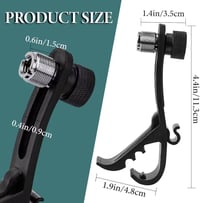 مشبك ميكروفون • متوافق مع شور • قابل للتعديل