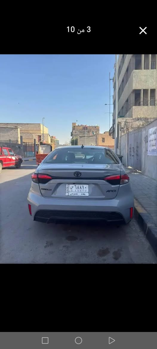 كورلا APEX • وارد امريكي • حادث