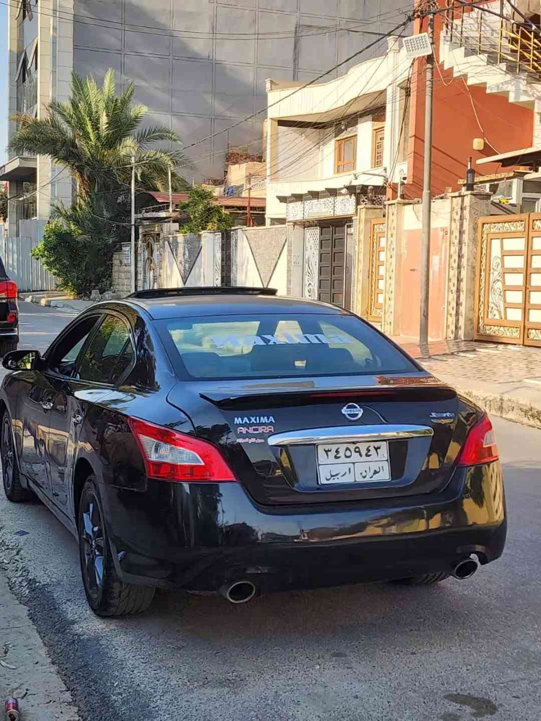للبيع مكزيما
مكانه الموصل
التواصل على الرقم 
***********
مندوبه سيارات الي يريد نشر انشر بحسابي فيس وتيك توك

نص مكتوب في الصور:
- مكزيما بسعر ببلاش التواصل ع رقم ***********