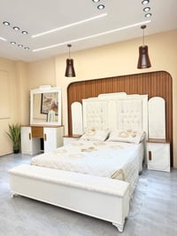 غرفه نوم صاج عراقي  عدد القطع ٩  السعر مليون ٥٠  متوفر خدمه توصيل بس  ...