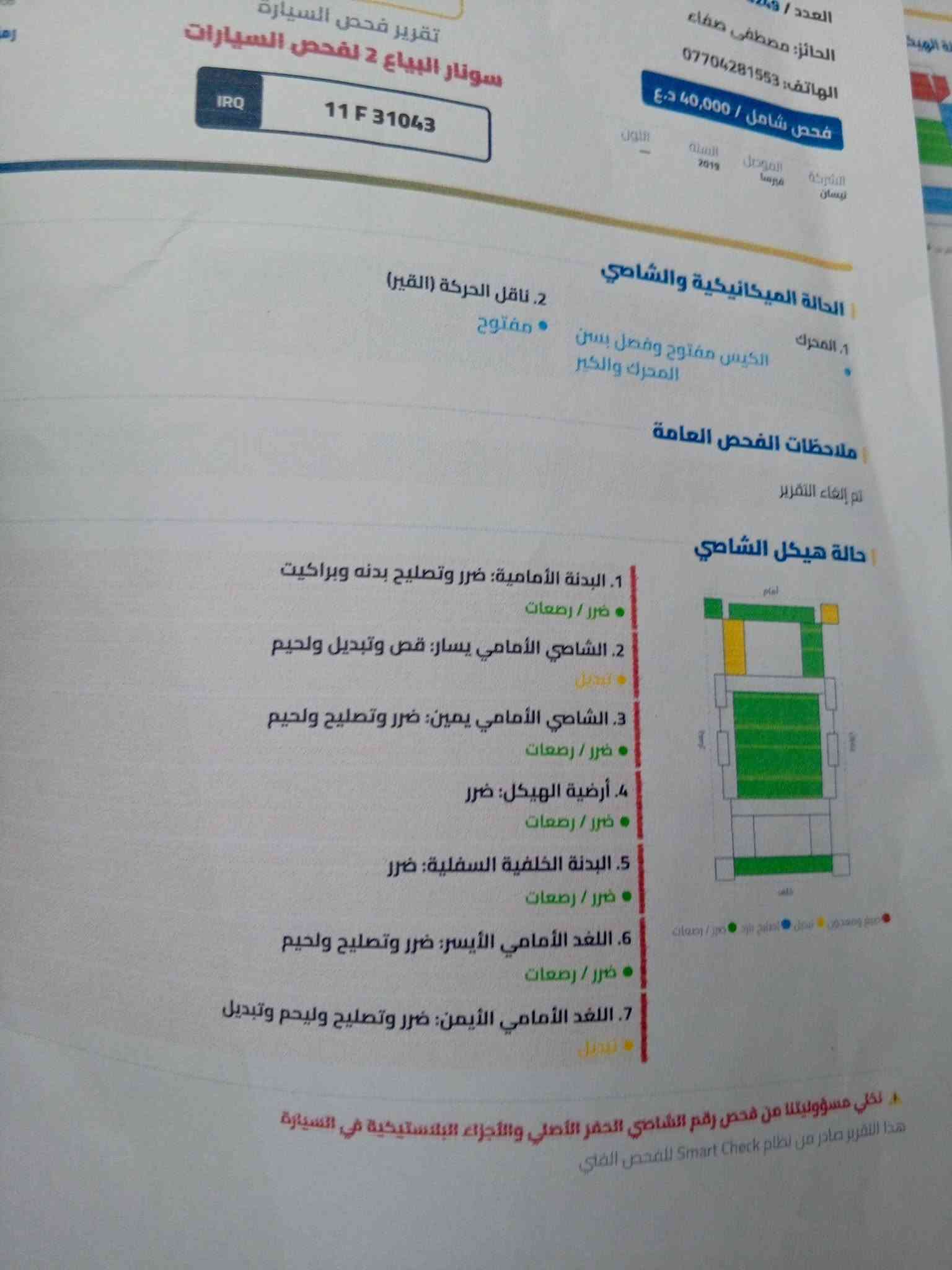 نيسان سنتره • ٢٠١٩ • بغداد