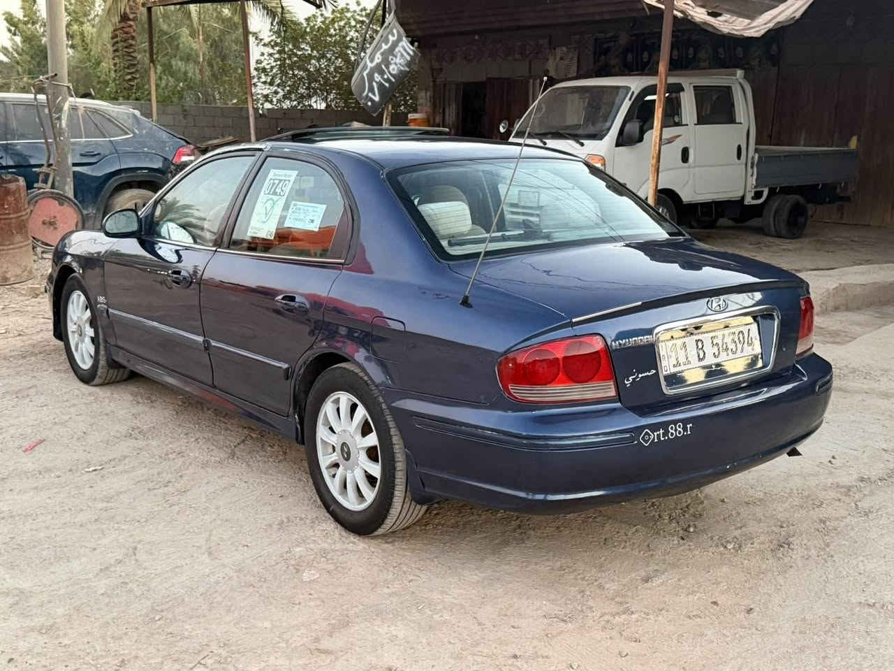 سلام عليكم سوناتا وفود موديل 2004 وراد أمريكي ليبل واحد سياره كله مكينه سته سلندر ٢٧٠٠ وكير جدد تخم تاير جديد حداديه جديده داخل جديد تبريد ثلج فتحه طكتين شغاله سنتر سياره تكم ولغود شواصي كله مكفوله الوك ريموت سيارة جاهزه من كلشي للاستفسار الاتصال على الرقم *********** السعر 58 وبيه مجال
