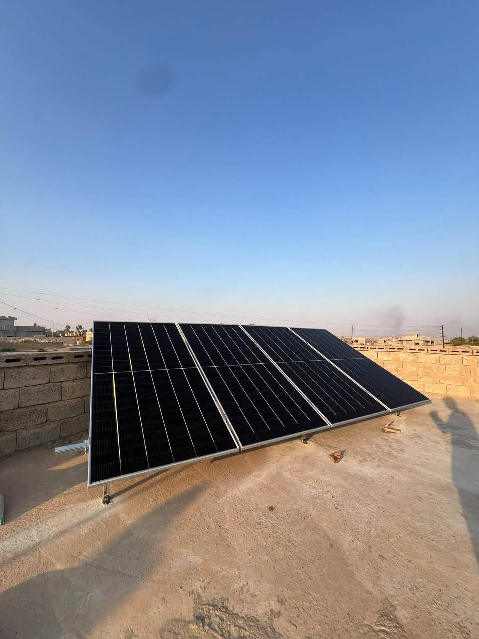 ☀️ شركة المجد للطاقة الشمسية

شاركت كوادر شركة المجد للطاقة الشمسية في تنفيذ وتنصيب منظومة طاقة شمسية في منزل الأخ محمد علي أحمد عبد في الحلوة، وبالمواصفات التالية:

🔹 4 ألواح طاقة شمسية
🔹 إنفرتر فلستي 4 كيلو واط
🔹 بطارية شيساج 8 كيلو واط

⚡ تنفيذ احترافي وبأيدي كوادر متخصصة
☀️ حلول طاقة شمسية لتوفير طاقة مستقرة وموثوقة.

👤 مدير الشركة: حذيفة البوحسيب
📞 ***********

💰 متوفر للبيع نقداً وبالتقسيط

شركة المجد للطاقة الشمسية — طاقة مستمرة، مستقبل أفضل.

