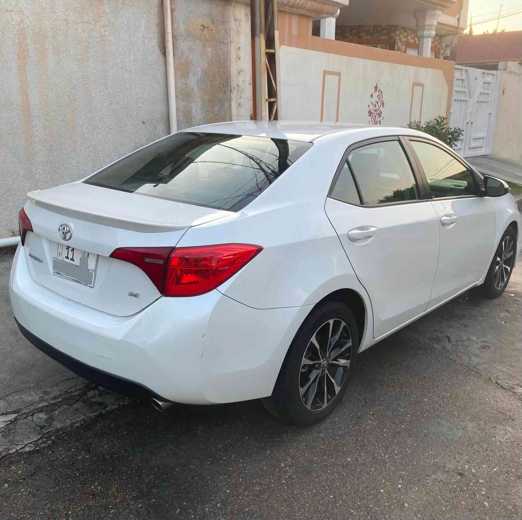 كورلا 2019 SE رقم بغداد الانكليزي سنوية وهزة جديد
مكينة 1800 مكينة كير كفالة على وضع الشركة
مواصفات ال SE معروفة السيارة ادامة كاملة عليهة
صدر امامي خلفي جديد - دهن مبدل جديد للمكينة
تخم تاير جديد ويل كب 17 - ( صبغ جامرلغ وبنيد وباب )

المكان / ديالى / ***********
