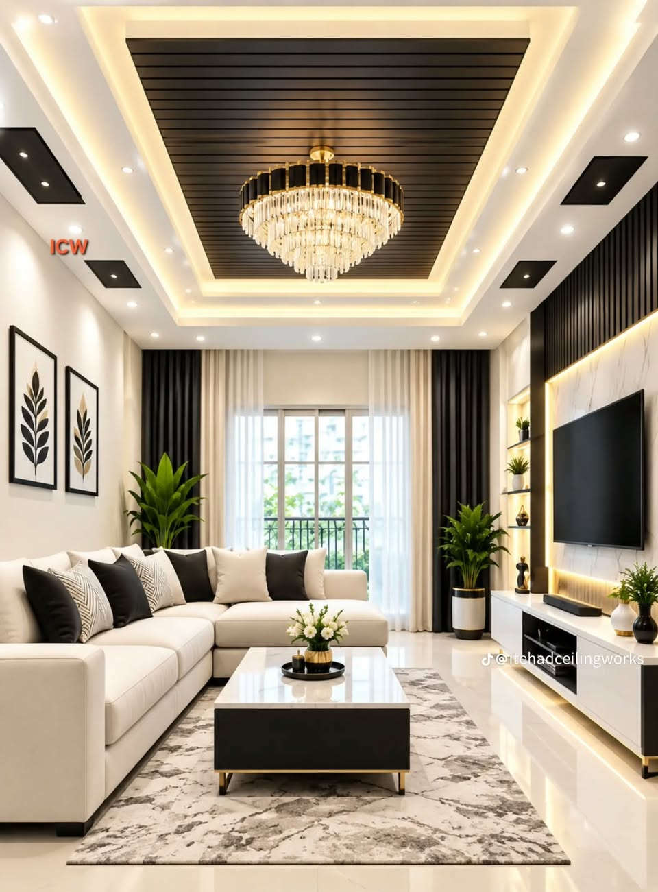 ديكورات • اسقف • تسليم مهندس