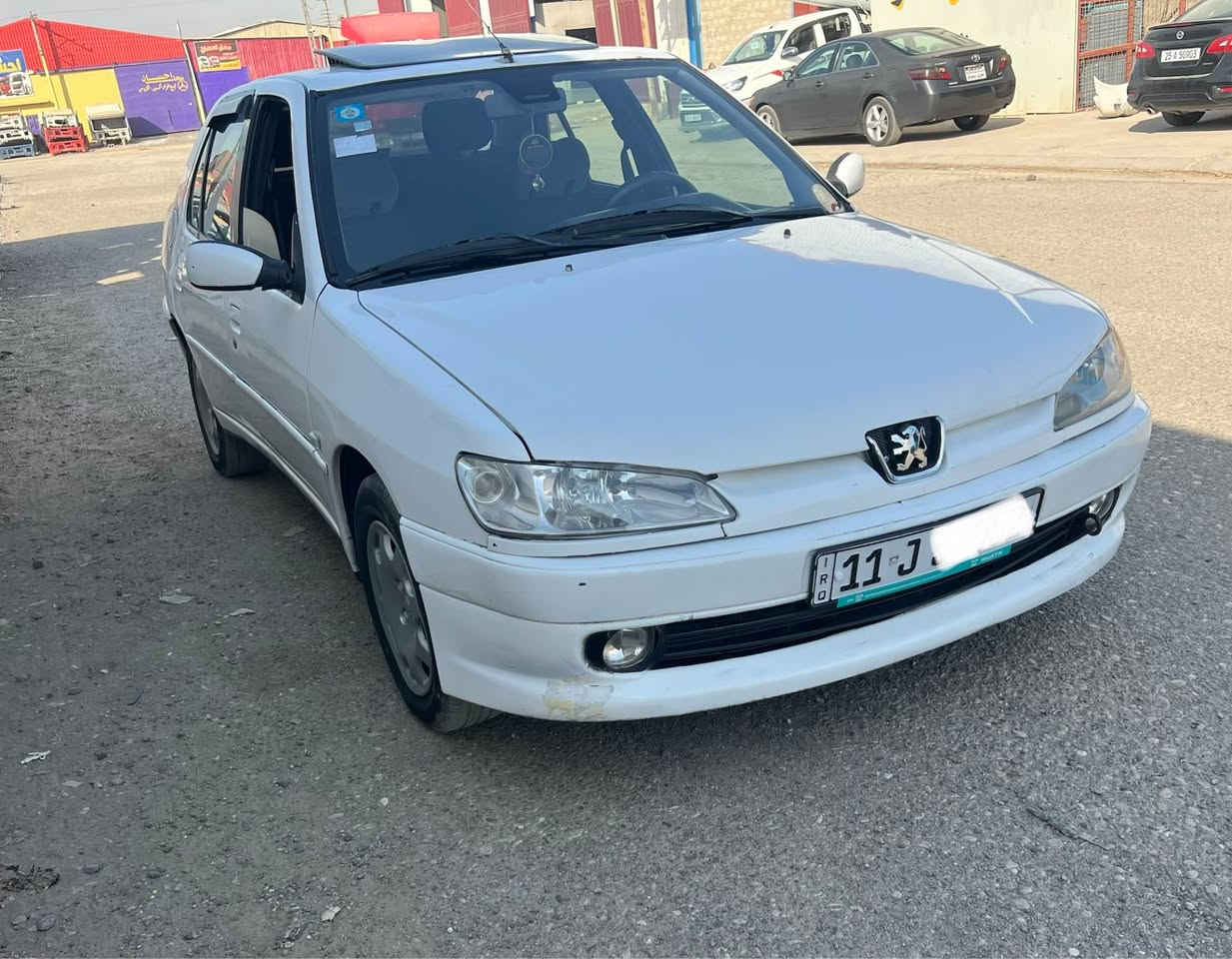 بيجو 306
كير محرك صد شرط 
نقصها تبريد مايشتغل
ابيع صبغ حزام جمالية بدون حادث 
سيارة جاهزة اقتصادية
رقم بغداد جديد السعر 37 مكاني تكريت العلم 
*********** تكريت, صلاح الدين
