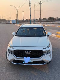 سنتافي موديل 2021 وارد امريكي السياره   رقم بغداد  2500 محرك    كشن كه...