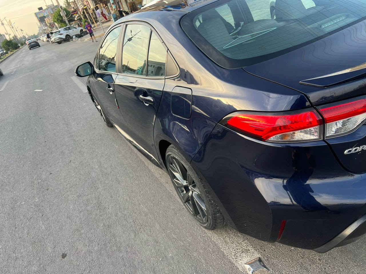 للبيع كورلا– 2023 Toyota فئةCorolla SE 🚗

📍 بغداد العامرية
🔹 الموديل: 2023
🔹تشغيل عن بعد 
🔹 اللون: حبري 
🔹 ناقل الحركة: أوتوماتيك
🔹 الممشى: ( 46000)كم
    كيلو مو ميل
🔹رقم الشاصي 5YFS4MCE0PP151416
🔹  (حادث خفيف) جاملغ 
   امامي بدون ايرباكم

سونر موجود بالمنشور 
📌 تفاصيل إضافية:
مواصفات الSe
بصمه 
دخول ذكي  
رادار وتحديد مسار
سايد بريك بصمه 
اوتو هولد
محرك 2000  كير 10 نمر 
ويل حجم 18 رياضي 
كامره خلفيه 
داخل لونين رقم التواصل واتساب /*********** السعر /148 بغداد, العراق
