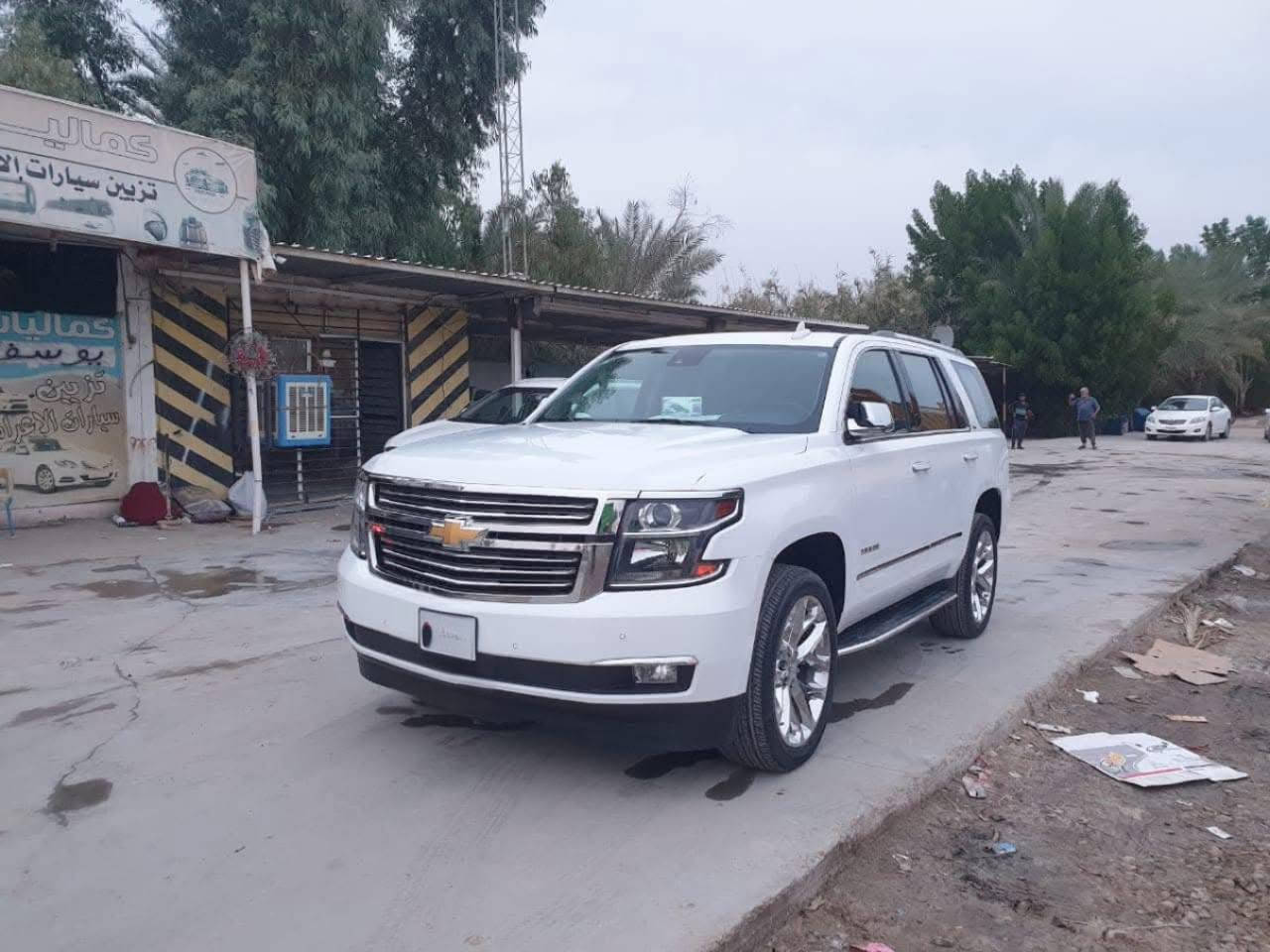 ادوات ادوات ادوات بدون مرواس
تاهو 2015 LTZ لون ابيض كفاله عامة فووول
محرك v8 5300
سلايد / بصمة تشغيل / صندوق بصمة
حساسات خلفيه / رادار امامي / رادار خلفي
تحديد مسار / رادار جانبي نقطة عمياء / قاصة 
وبعد مواصفات هواوي
السيارة جديدة ربع متصرف علية  
مكفوله من الكص والعشائر والسرقة 
📍مكاني الحله

السعر 140 ورقه وبيها امجال
الاستفسار
***********
