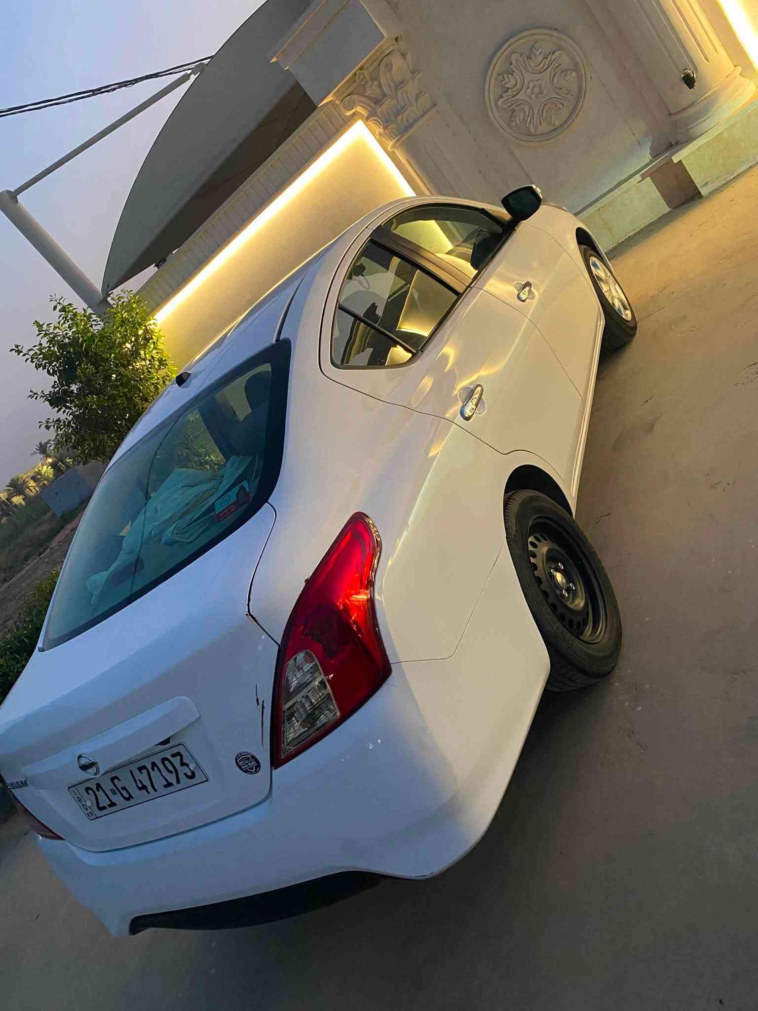 للبيع نيسان صني 

موديل ٢٠٢٥

بدون صبغ مكفوله بس بيها بارد بالصندوق شبر  موضح بالصور 

مواصفات

شاشة و كاميره كاربلاي 

اربع جامات كهرباء 

حساسات خلفية 

تبريد قطعتين

اشارات بالمرايات

السيارة رقم سليمانيه  تحويل ثاني يوم 

السعر 125 وبيها مجال 

ماشيه ٦٢  الف كيلو متر
السيارة جديدة جدآ واحلى من الصور بعد ، وحتى السبير الاصلي منازل ومسويلها ادامة كاملة

مكان السياره الانبار الحبانيه 
***********

