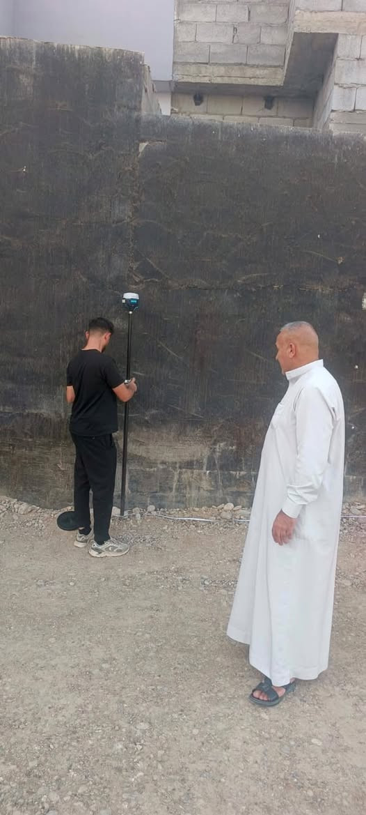 تثبيت حدود • بيت طابقين ١٧٠م • ديالى الخالص