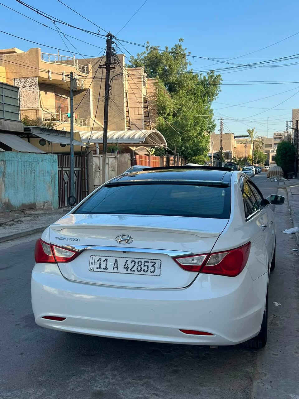 السلام عليكم 
بيع مستعجل 
سوناتا 2011 خليجي 
بسمي رقم بغداد 
فول مواصفات عدا البصمه 
ماشيه 130 الف حقيقي 
بيه مكانات صبغ 
السعر 97 وبيه مجال 
المكان بابل الاسكندريه 
الاستفسار (***********)
