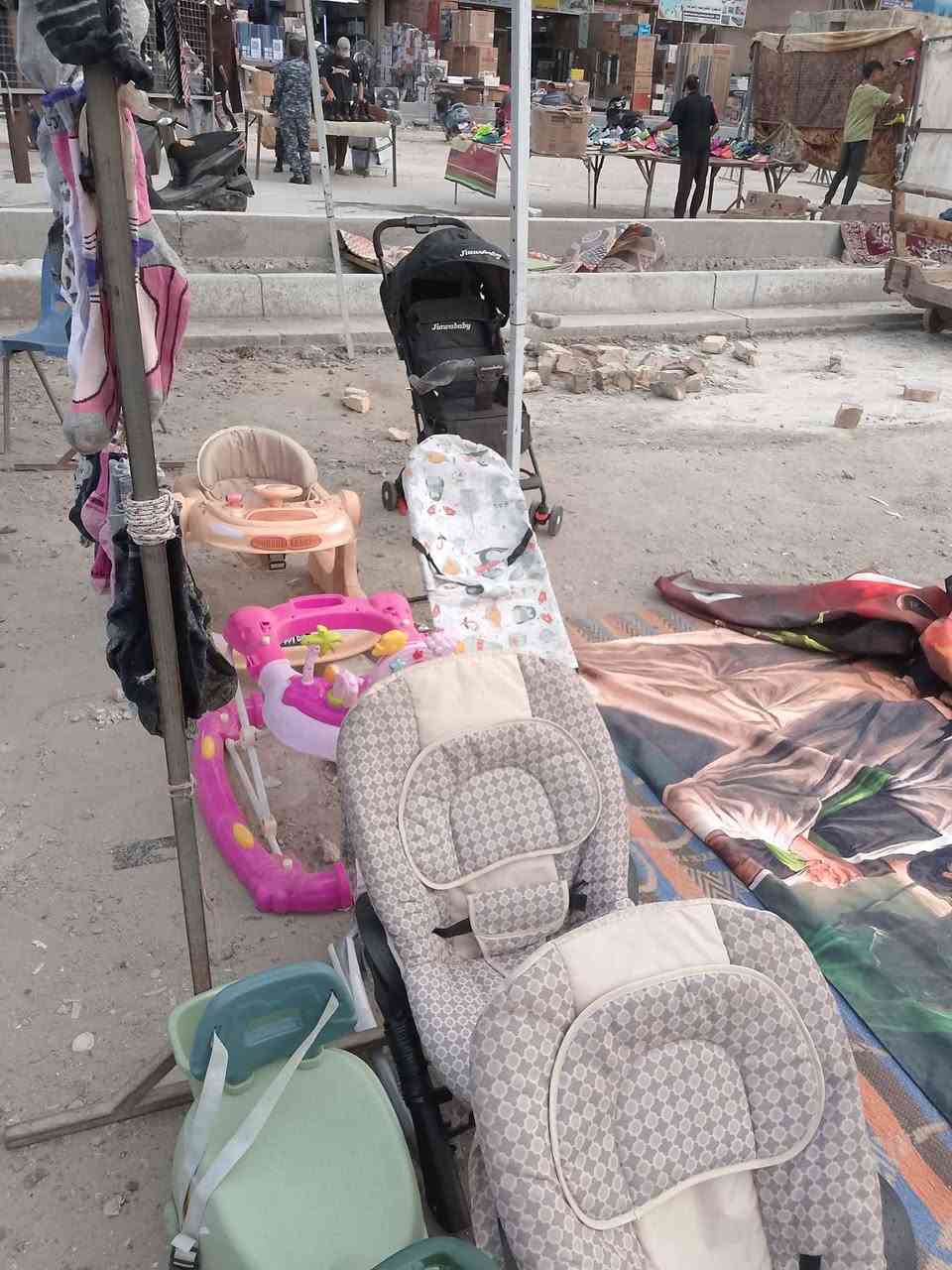 دراجة مال اطفال مال باله ب30 
كرسي هزاز على 25
الحجله بدون تاير على 25 
عربنه اطفال مال باله على 35 
مكاني مدينة الصدر 
رقمي *********** بغداد, العراق
