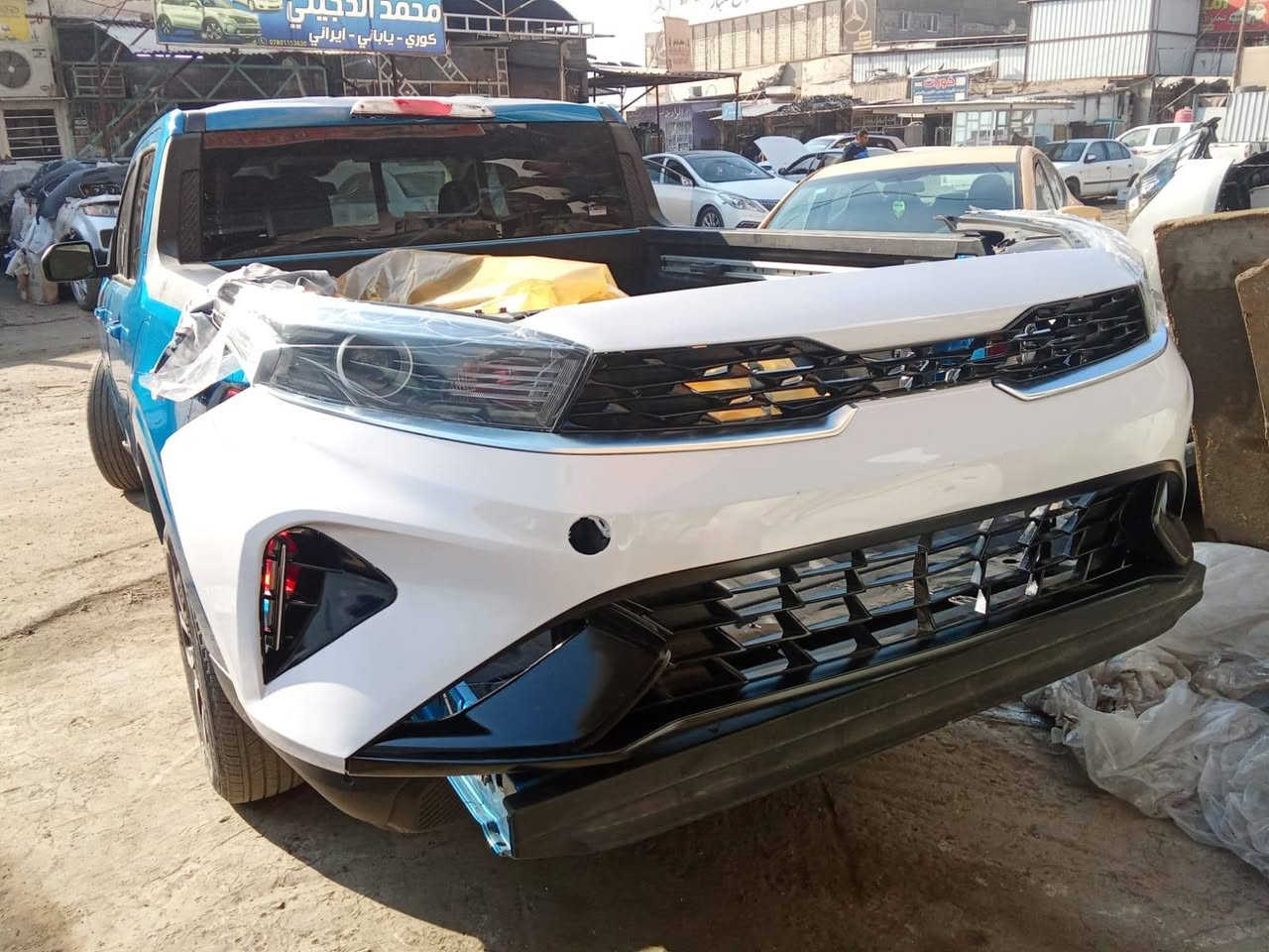 #شركةالحمداني
واجهة سياتو 🚘🔥
تم توفير واجهة سياتو كاملة وبحالة مرتبة ونظيفة جداً 👌
الواجهة متوفرة بتفاصيلها، من الدعامية والشبچ إلى اللايتات والقطع الأمامية.
✨ جودة عالية
✨ نظافة وترتيب
✨ شكل مطابق وأنيق للسيارة
💰 سعر مناسب جداً
إذا تريد تبدّل واجهة سيارتك أو تكمل نواقصها، كل التفاصيل متوفرة عدنا وبأسعار حلوة 🔥
العنوان /النجف الاشرف حي الصناعي قرب جامعة الكوفة 
للحجز والاستفسار التواصل خاص او على الرقم ***********
