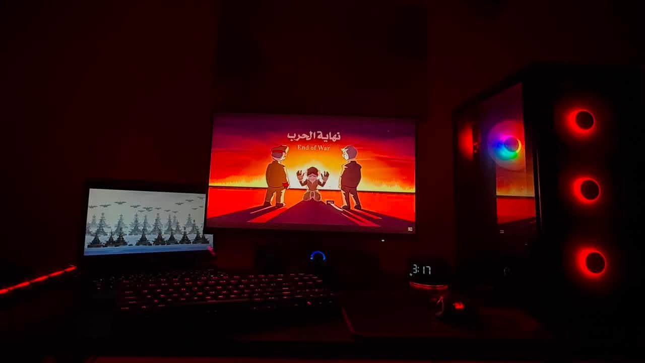 السلام عليكم تجميعه للبيع فقط ابيع كامل
Core i5 11
Rx 6600
Ram 16 g ddr4
Motherboard h510
Power 650
Monitor msi 165hz
وياه الميز والكرسي  والups 
وماوس وكبيورد وسماعه reed ragone 
العنوان بغداد 
السعر مليون وسبعميه وبيه ومجال 
للتواصل واتس فقط ***********
