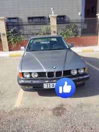 بي ام مديل 1991 730  كير محرك خير من الله  صبغ عام جماليه رقم بغداد تح...