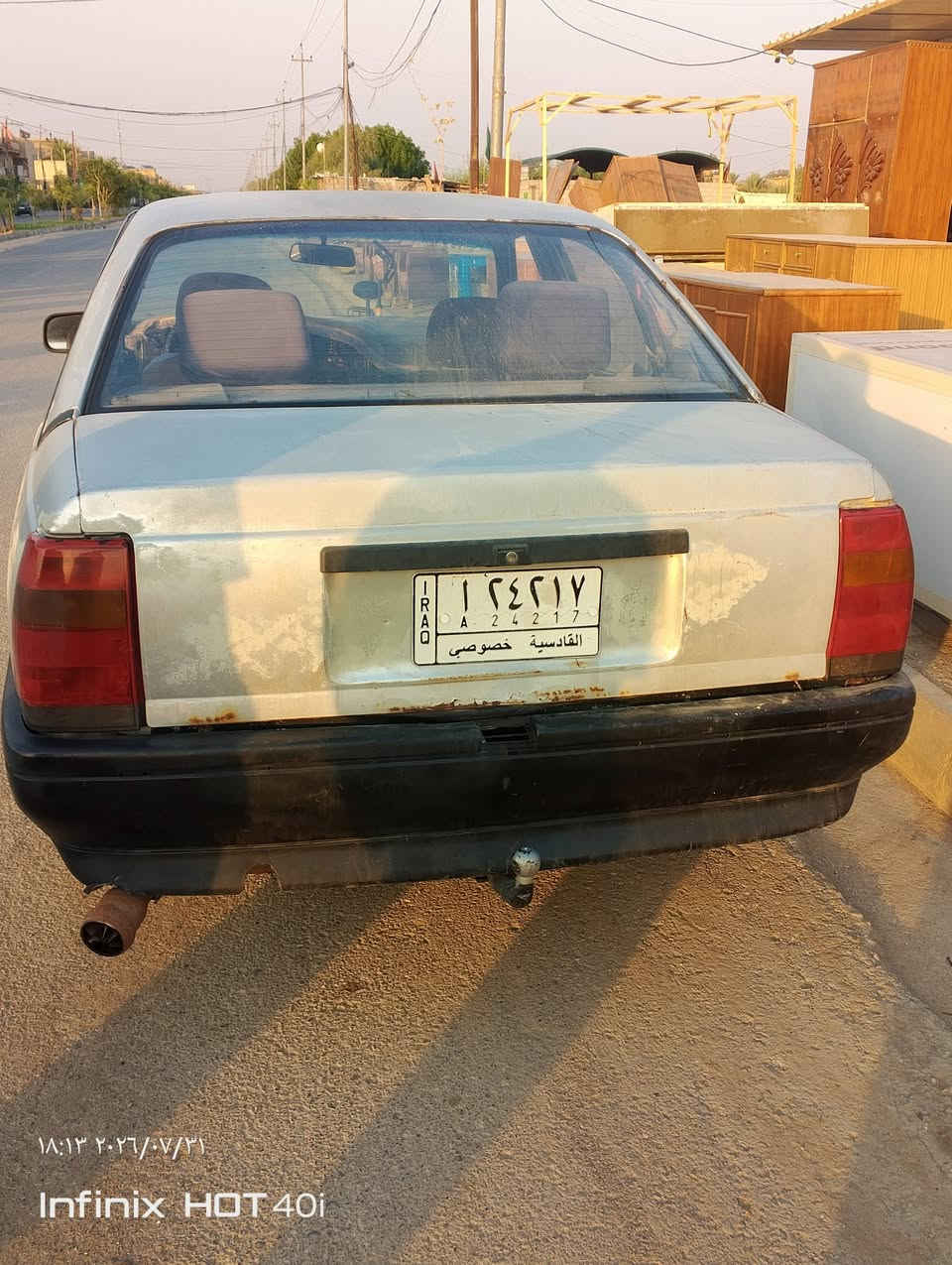 للبيع اوبل رقم قادسيه مشروع وطني تحويل ثاني يوم تخم تايرمكينه وكير وحداديه كفاله السعر 19ورقه رقم الهاتف ***********
