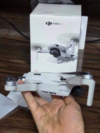 dji mini 4k مني 4k جديده كبس فتحته للفحص زلغ واحد مابيها نظافه 100% مل...