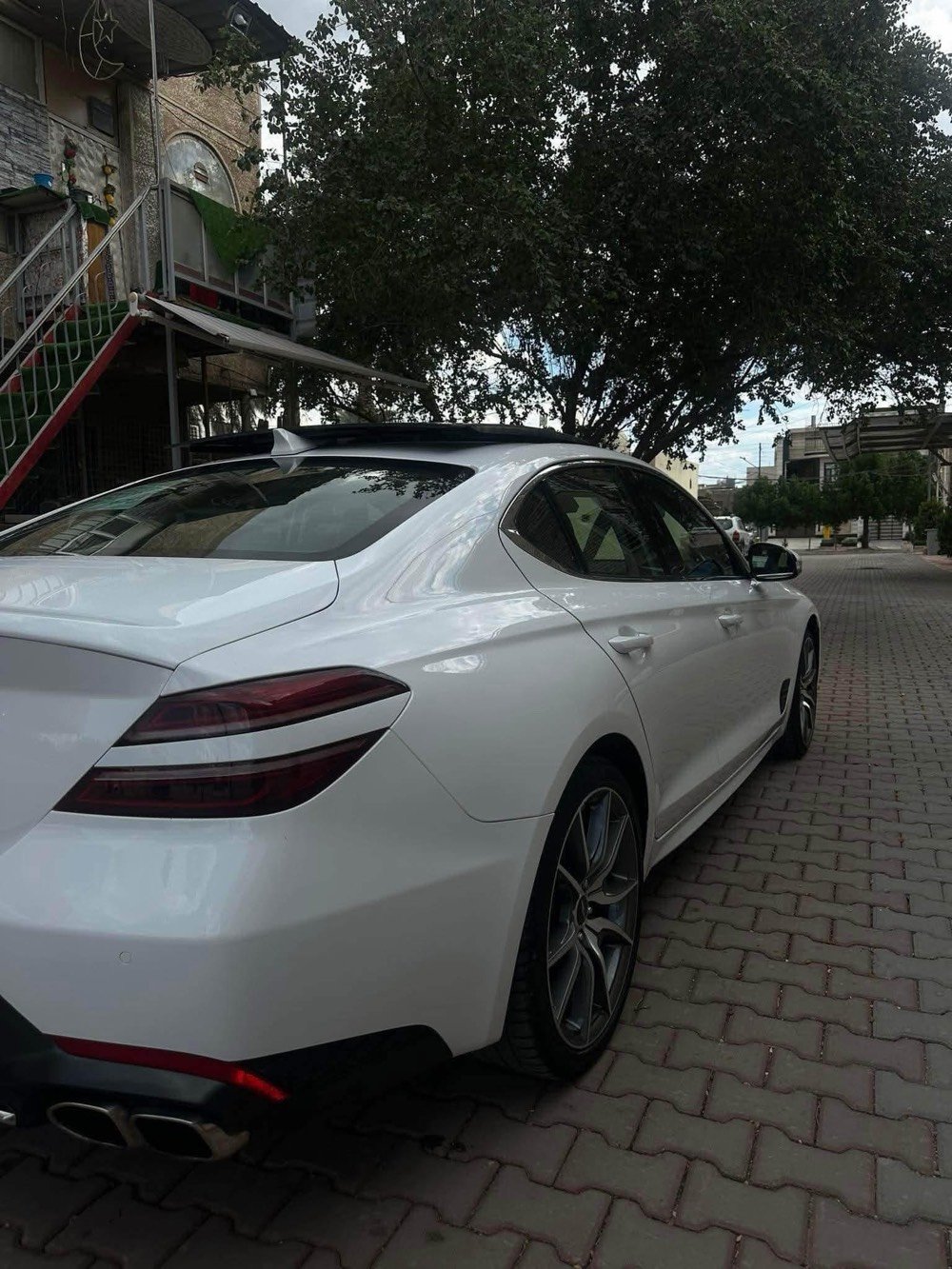 جنيسيس

G70 2022

لون ابيض

رقم بغداد 

السيارة 4 سلندر 2000 تيربو 

ماشيه42

مواصفات السيارة فول الفول  للاخير 

بصمة  تشغيل عن بعد 

بنروما 

كراسي ثنين كهرباء 

تدفئة كشنات 

شاحن وايرليس 

تبريد قطعتين ( امامي + خلفي )

جميع الجام اوتو

ستيرن  كهرباء 

خزن كرسي السائق 

ترحيب بل مري 

رادار امامي / خلفي / وبالمري + تحديد مسار  

مري شفط + قلاب + تعتيم تلفائي

وبعد هواي مواصفات 

 حادث السياره جاملغ خلفي  وبي رصعه خفيفه 

وشخط بالامامي ومكحل بكارت 

بدون اي ايرباك يعني سليمه 

السعر 210

مكان السياره الفلوجه 

استفسار اكثر اتصال 

على الرقم ***********