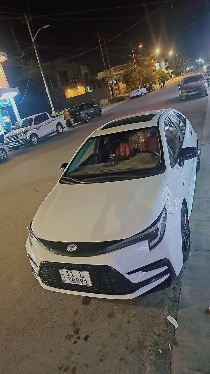 السلام عليكم..
كورلا S 
كفاله عامه موديل 25
ماشيه 23 الف
بلاك ادشن
المكان فلوجه 
السعر 167 وبيها مجال بسيط
***********
