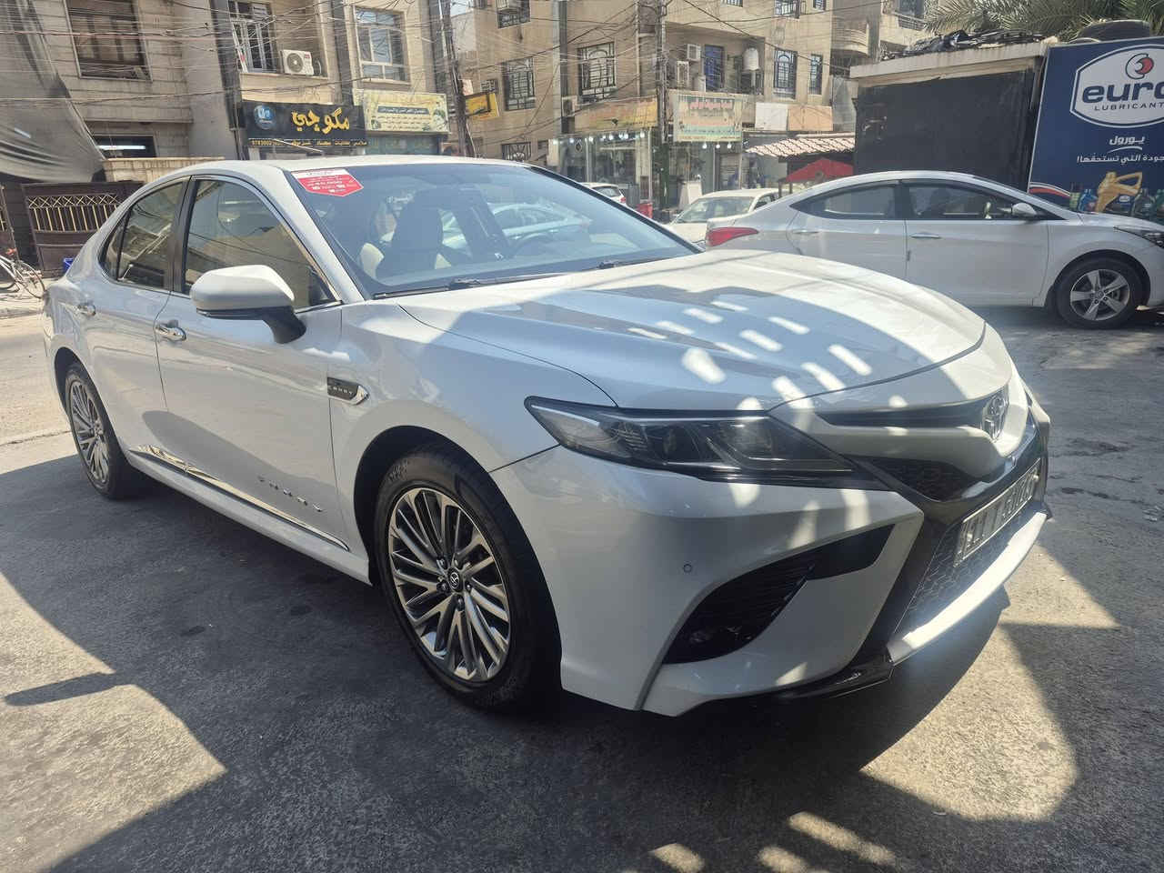 كامري ٢٠١٨ خليجي ساز مواصفات Gle فتحه بصمه كشن كهرباء رقم بغداد باسمي سونار موجود في المنشور فيها صبغ باب  ماشيه ٧٠ الف حقيقي السعر ١٧٥ مكان سياره بغداد كرخ لاستفسار ***********
