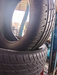 225/55/17/باله ياباني نضافه 💯💯 ليونه ترافه فول سعر الزوج 70الف معه الش...