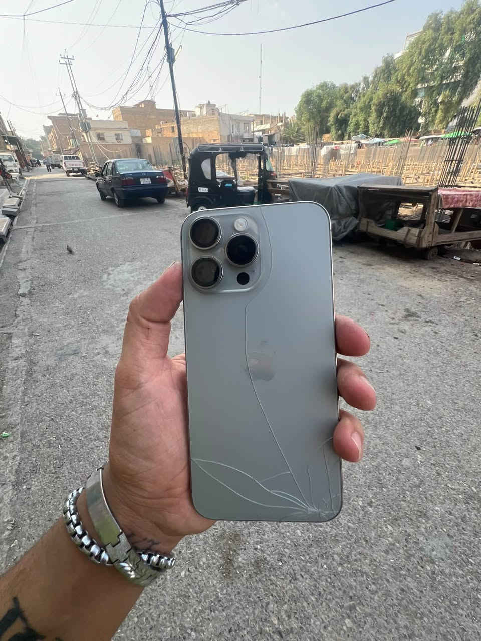 آيفون ١٥ برو ماكس • ٢٥٦ • شاشه مبدله