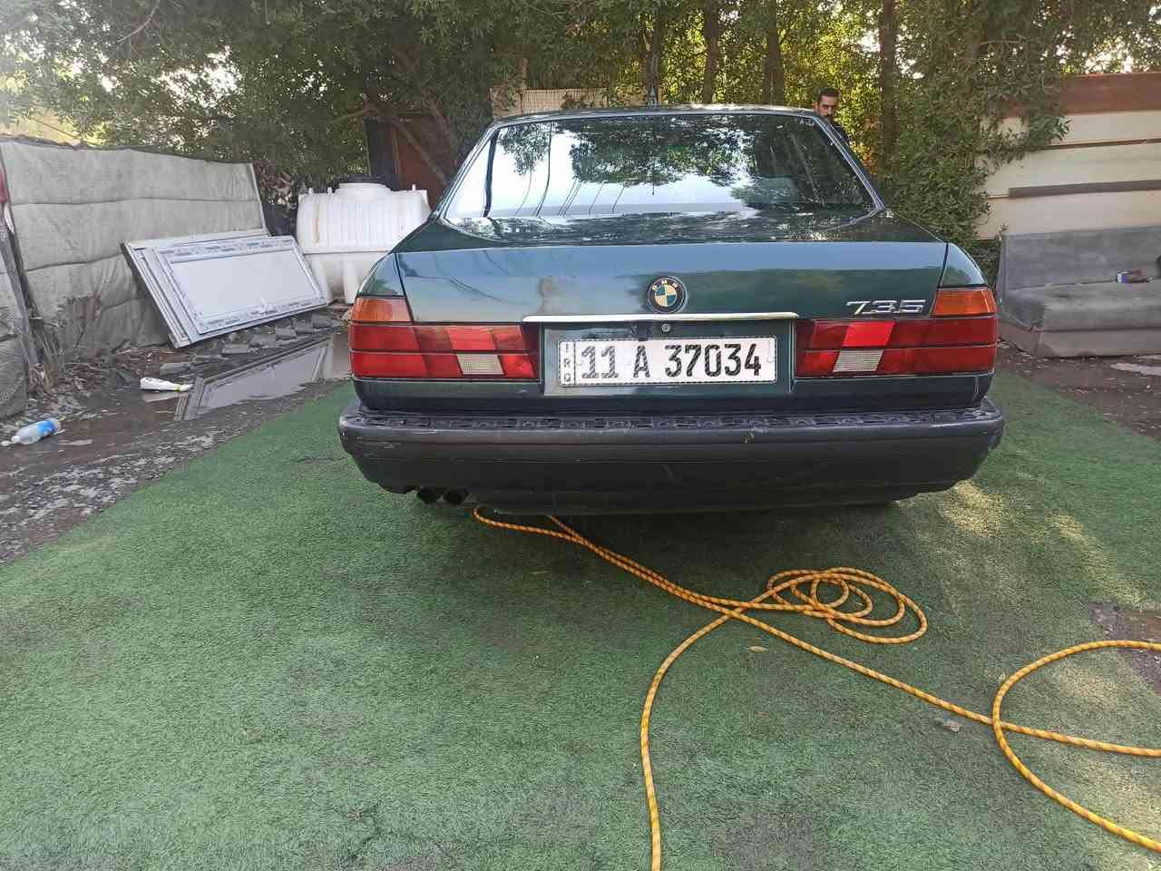 735 موديل 91
وارد الماني ستة سلندر مفتوح
 بغداد رقم انكليزي
 هزة هالسنة لون زيتوني
 تبريد كير محرك نظيف
سلايد 
كراسي جلد وكهرباء 
مصبوغه عام لجماليه بدون حادث
 
سعر٥٩ ورقه 
مكاني بغداد حي حطين شارع السفارات 
***********
