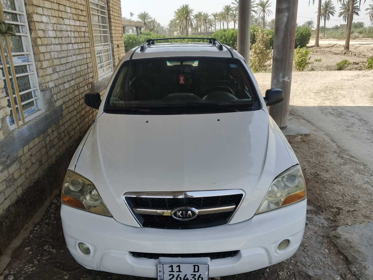 مرخصت صاحب الكروب
سورنتو 7راكب موديل 2007 مراوس براس الثور 
رقم بغداد انكليزي بسمي سنوية مجددة 31 محرك وكير وكسل حاوية كهرباىيات كلة شغالة ورد امريكي ضررها جاملغ الامامي اليسر ومصبوغة حزام اثر خدوش السيارات نقصة تبريد مكاني بابل قضاء جبلة للاستفسار الاتصال ***********

نص مكتوب في الصور:
- تعديل النص