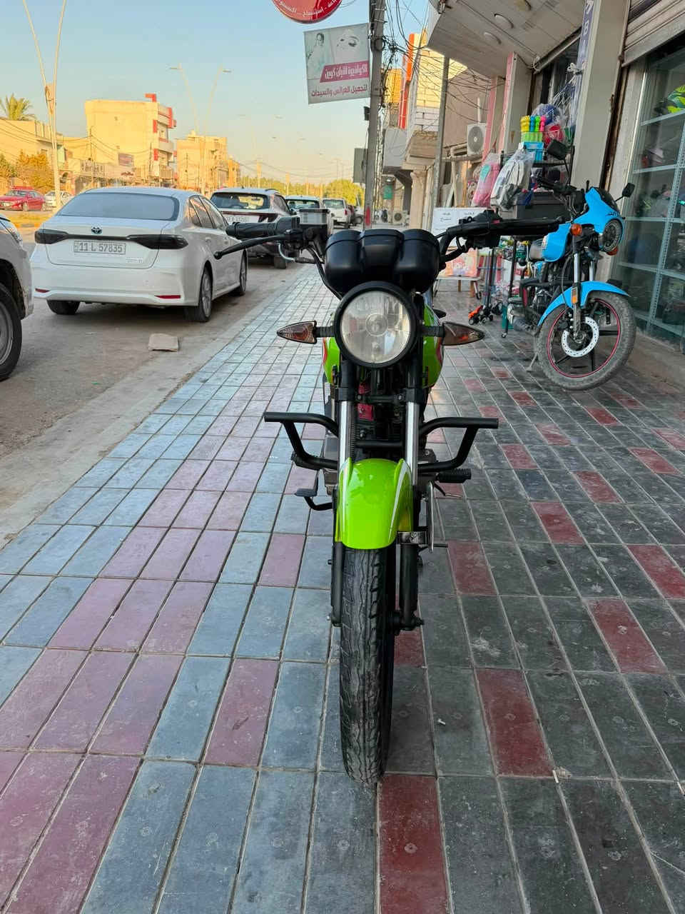 🏍️ للبيع دراجة شننك 🏍️
موديل 23 طالعه من المعرض 2025

مرقم قبل 4 اشهر  هزه جديده  سنويه لغايه 2031

🔹 ماشية 5 آلاف فقط

🔹 استخدام شخصي

🔹 بحالة جيدة جداً ونظيفة

🔹 رقم بابل مشروع وطني  – تحويل مباشر 

🔹 تاير خلفي جوبلس وامامي 

🔹 اضائه أمامي

🔹  مرتبة وجاهزة للاستخدام 🔥

💰 السعر: 1,750,000 دينار

📍بابل حله منطقة الكرامة شارع حي الحسين 

📩 للاستفسار الاتصال على الأرقام التالية 
***********
***********

للجادين فقط، والمعاينة خير دليل 🌹
