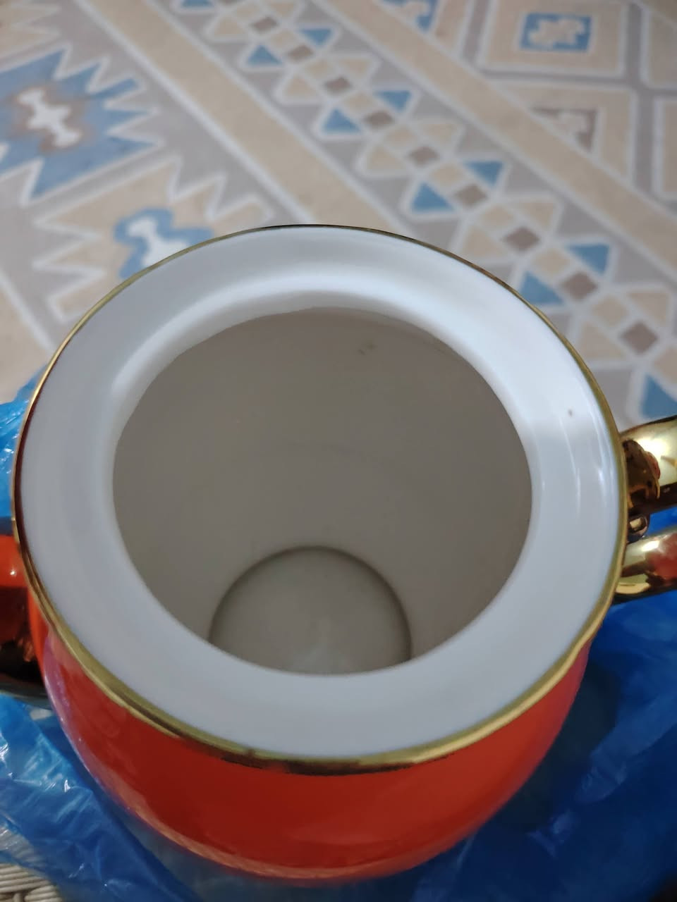 قوري ذهبي • ١٥سم • بايركس حراري