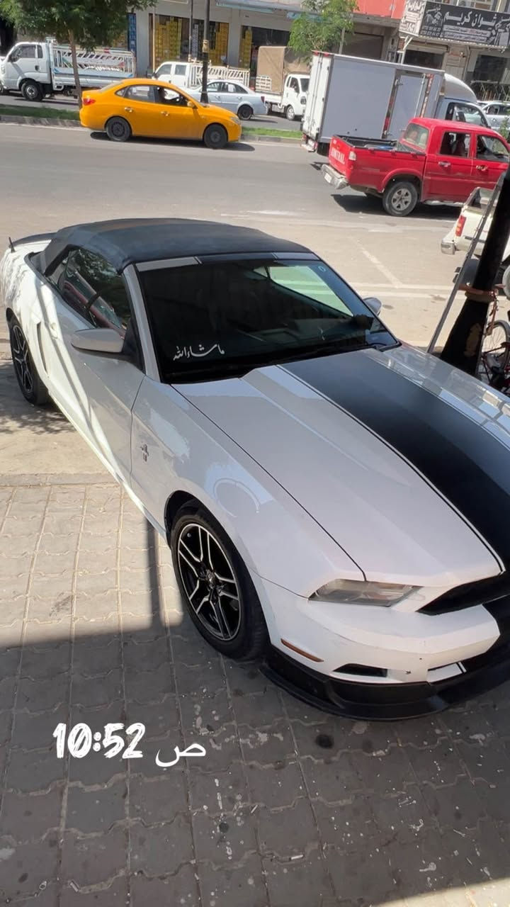 للبيع فورد موستنك 2012 كشف v6 3.7 عليها محرك جديد بل كارتون كشف شغال رقم وسنويه كله جديد بسمي سياره داخله كلين أهنا صار بيها باب جه سكن ونص جاملغ خلفي جه سكن وبيها بطاقه بنزين وسياره جاهزه مكان كركوك *********** سعر 95 وبي مجال كركوك, العراق

نص مكتوب في الصور:
- 10:51 ص
- 10:52 ص