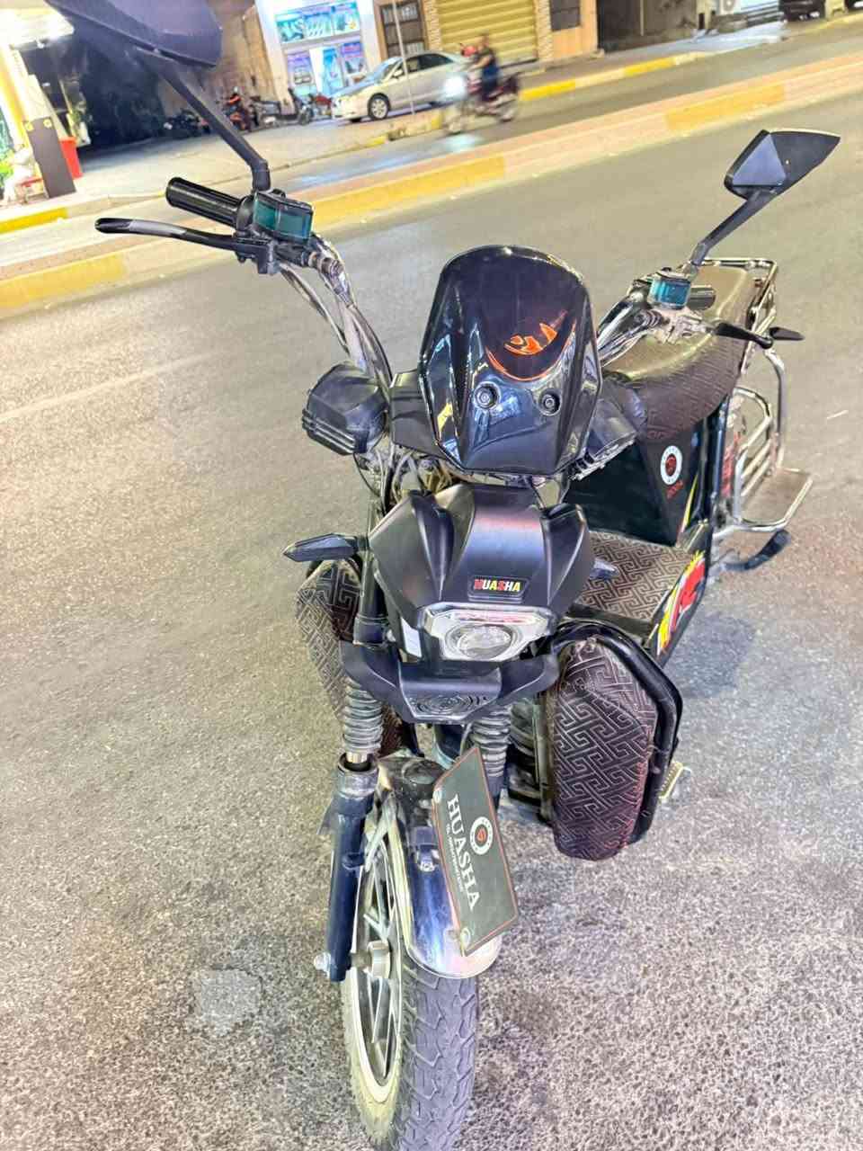 دراجه شحن هيوشا  موديل  2024للبيع ب 450 وبي مجال بسيط
بطاريات نص عمر ونضافة كدام عينك مكاني تاميم 
تواصل ***********
