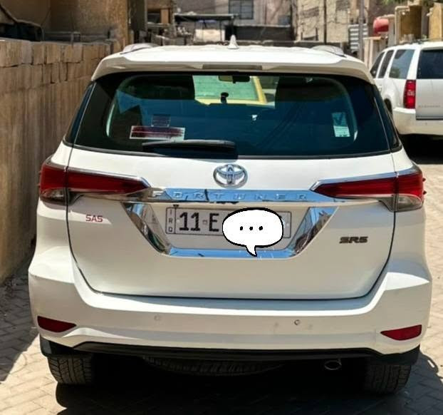 السلام عليكم للبيع تويوتا فورشنر 2019 رقم بغداد الجديد تحويل مباشر السيارة مرتبة ونظيفه جدآ شركة ساز 
تحويل مباشر بأسمي السيارة 
فور ويل
4 سلندر 2700
٢ بصمه تشغيل
يدات نيكل وبصمة 
تحكمات جهتين 
جوستك تحكم كير استيرن
انضمة قيادة
تحكم تبريد ابيانو
اشاير بل مري 
تخم تاير جديد 
كير و مكينة مكفولات
حساسات خلفية 
كامرة خلفية
المري شفط 
منظومة لايت زينون
السعر ٢٦٠$
الرقم ‏‪‏‪*********** واتساب
