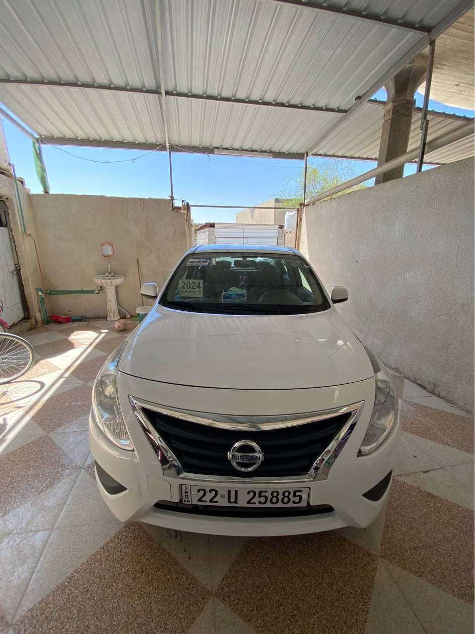 السلام عليكم نيسان صني هندي بليته زركه مديل 24سياره جديده بيه قطعه 1وحده صبق باقي كفاله مكينه كير تبريد حداده خير من الله ماشيه 28الف السعر 117بيه مجال للشراي مكاني بصره ابي الخصيب *********** ملاحضه سياره ترقيم جديد سنويه لل32وكاله مجانيه بعقوبة, ديالى

