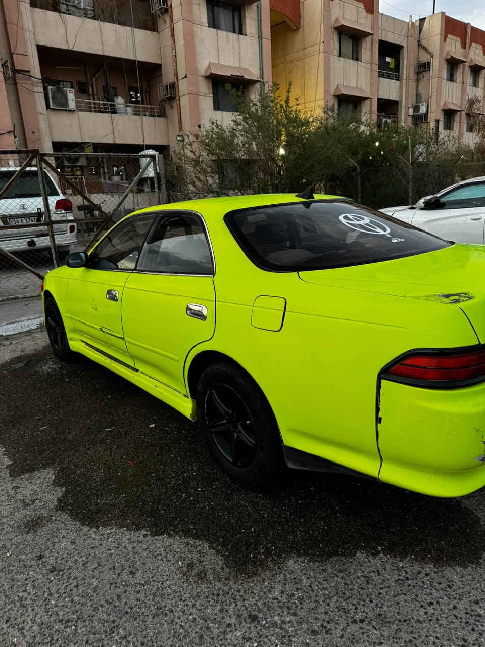 مارك نفخ موديل 95 مكفوله من الضربه والكص والنقل والعيب الشرعي والاصوليات تبريد شغال يحتاج فقط غاز صبغ جماليه  مكينه وكير ونجي رقم بغداد تحويل ثاني يوم علماً ان السياره بيها كازكيت 
السعر 42 العنوان البصره 
*********** الاستفسار

نص مكتوب في الصور:
- 95