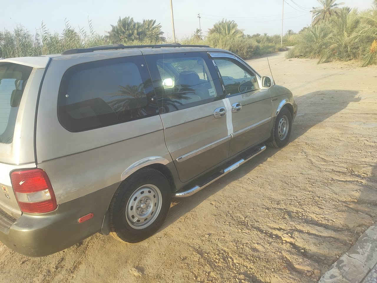 سلام عليكم كيا كرنفال خليجي مديل 2006محرك كاز بم ونوزل ميكانيك محرك شرط كير عادي تبريد 3قطع ثلج حداديه نضيفه كهربايات كله شغاله حساسات خلفيه شاشه وكامره سياره جاهزه داخله نضيف كلش للبيع مكاني سماوه الخضر مكلف بل نشر التفاصيل لاتصال علا ***********
