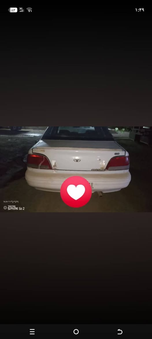 سلام عليكم  برنس فراشه البيع موديل 97رقم وسنويه الانبار التحويل رقم نكليزي السياره
سياره نضيفه الرضيه جلد دوشمه جديده محرك خير من الله الكير زين سياره جاهزه  سياره بسعر مناسب نتصل بيك خير وتدلل رقم الهاتف ***********

نص مكتوب في الصور:
- ١:٣٩
- ٨٣
- ٥١
- ٢٠٢٢/٠٢/٢١
- TECNO
- SPARK Go 2
- ١:٣٩ 3G ٨٣ ١٩/٥/٢٠٢٣ ١٠:٢١ TECNO SPARK Go 2