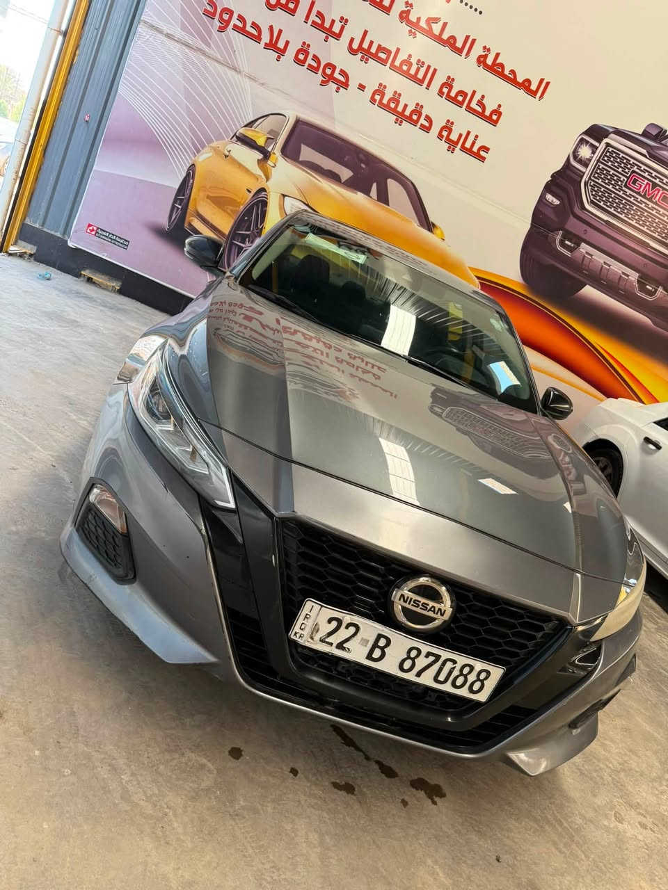 Nissan altima SV بلاص
موديل 2021 
مواصفات: 
فتحة سقف
رادار امامي 
رادار جانبي 
الضرر: بداية الجاملغ الامامي بارد فقط 
عدد المسافات : 63 الف Mile
رقم اربيل 
السعر 155 وبيها مجال 
***********
