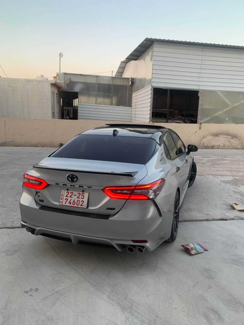 تويوتا كامري
موديل 2023 xse v6 
حادثها قطعه ونص صبغ قطعه تبديل شركه 
كير محرك شرط 
كاتب تترقم شمالي 
السعر 189 
***********
