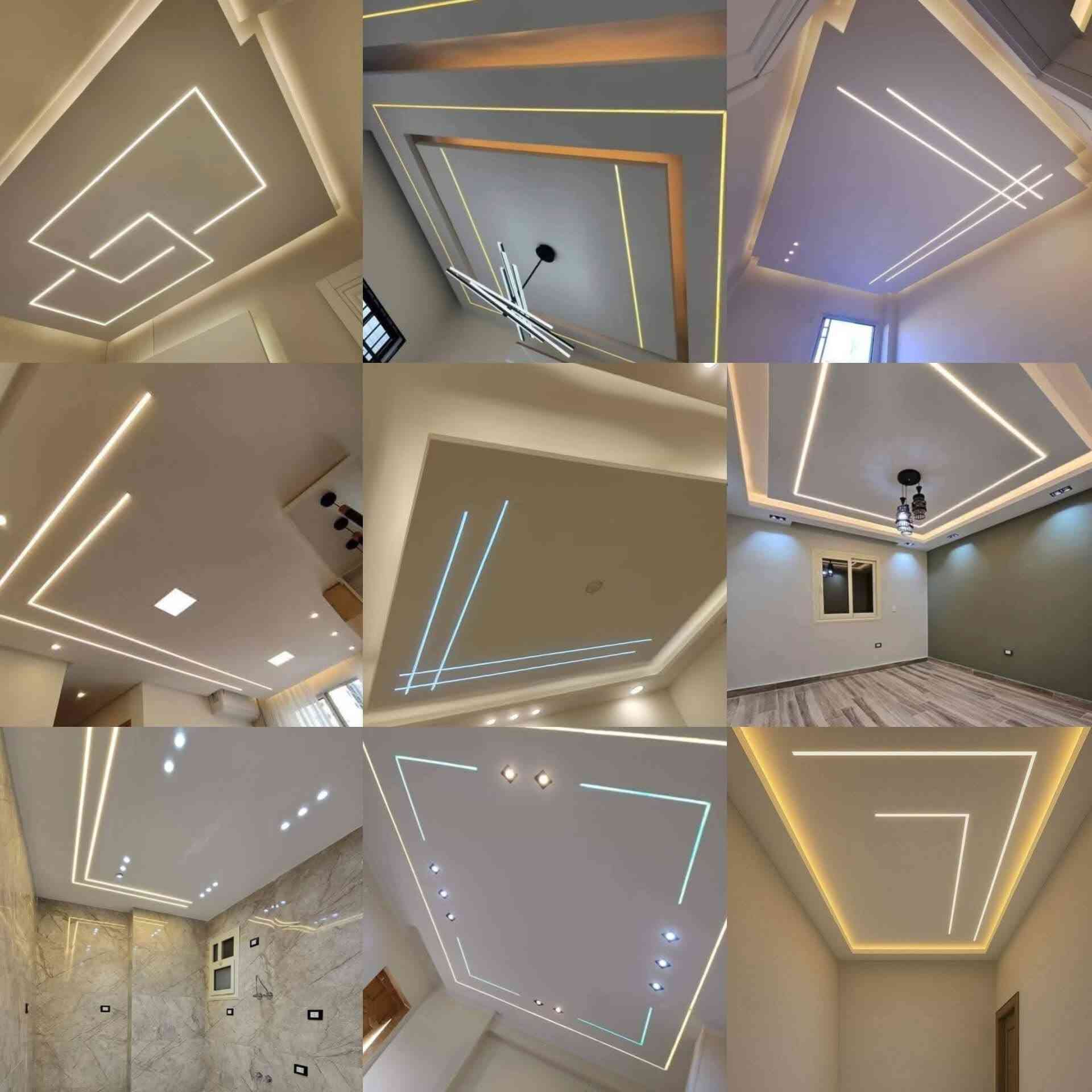المودرن؟ ✨📐الآن، أحدث ديكورات الجبس بورد وتريشات البروفايل لايت (Profile Light) ننفذها لك بأعلى جودة وأدق تفاصيل! الخطوط المستقيمة والإضاءة المخفية هي سر جمال البيوت الحديثة، لأنها تعطي اتساعاً للممرات والصالات ومظهراً فخماً ومريحاً للعين الحجز ولستفسار تواصل على ارقم ***********

نص مكتوب في الصور:
- @hassanelshafei.official