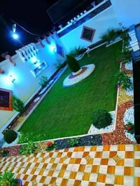 تصميم حدايق • حجر طبيعي • الديوانية