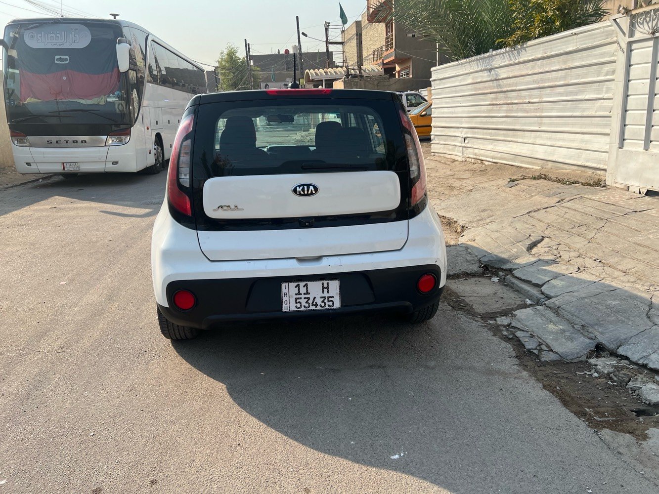كيا صول موديل 2019 
محرك 1600
تبريد جيد
تايرات متوسطه
صور السونار موجوده
مكاني بغداد جميله
ماشي 65ملم 
سعرها 118بي مجال بدون مراوس فقط بيع
*********** موجود واتساب