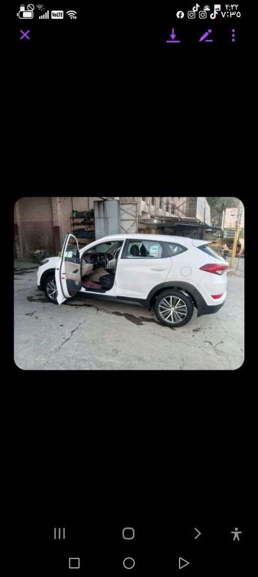 توسان ٢٠١٦ سياره بلاديه مكفوله خليجي محرك ٢٠٠٠ تبريد موصفات ابي اس سياره بغداد سعر ١٦٠   ***********
