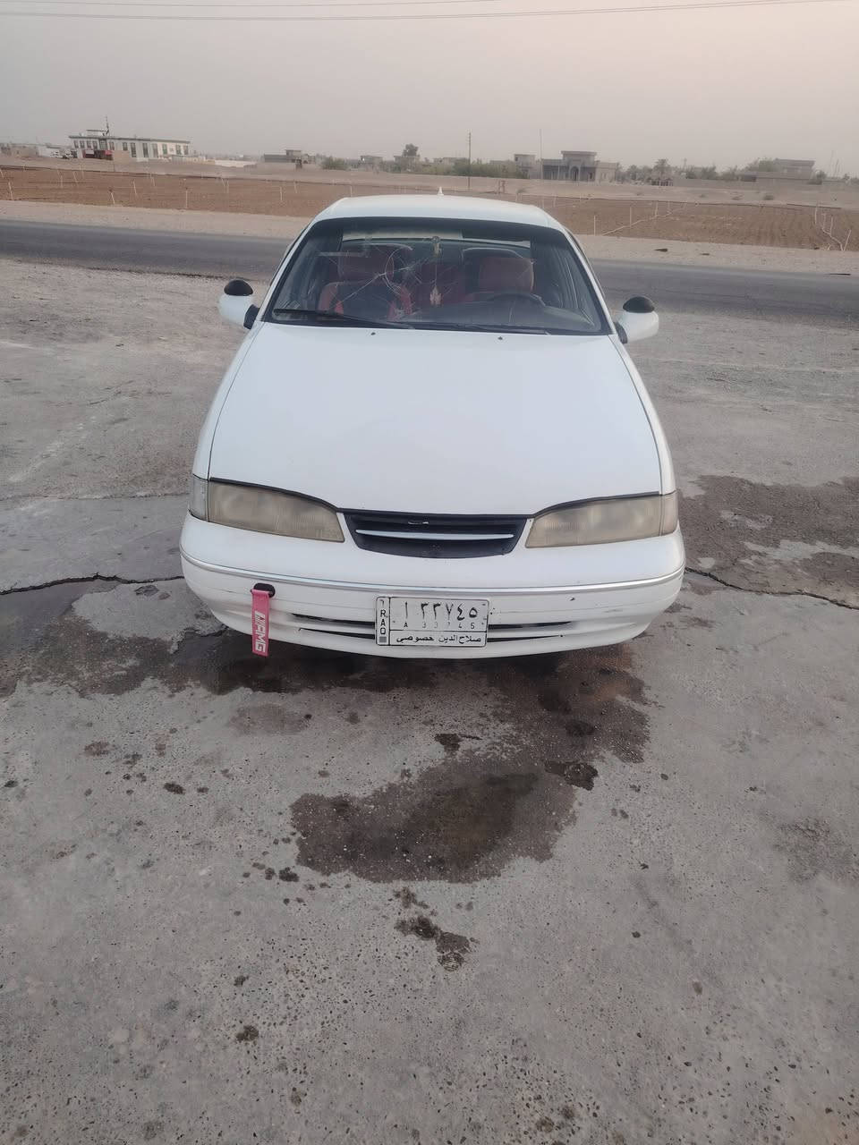 سلام عليكم بيع مستعجل   دايو فراشه موديل 96بسمي
صدر نضيف محرك مفتوح بي بخار
سياره وضع البلاد مابيه خياس ولا معجون ولا ضربه ولا صبغ  شواصي  جدد بلاد بي بارد غليل بدون صبغ سياره احل من لصوره

تبريد بس غاز
تاير جديد كير اوتا سعر38بيه مجال قليل
مكان سياره تكريت العلم ***********
*********** اعتذر من وعده ومراوس
